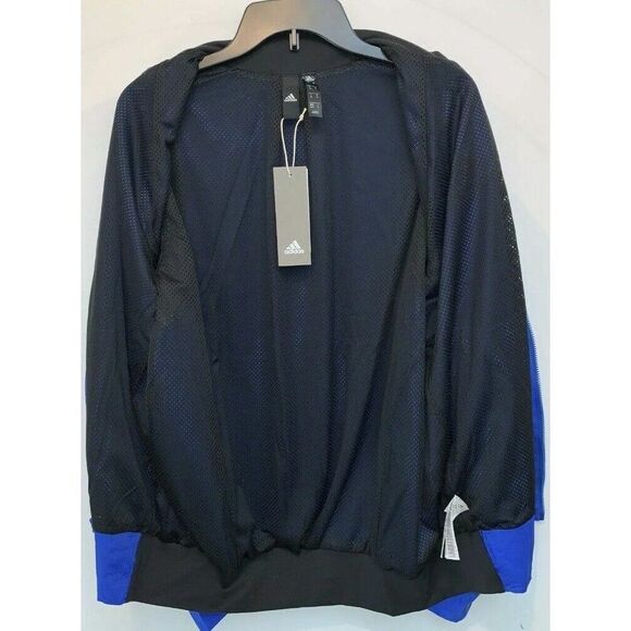 adidas FL3590 Men's Size Medium Blue Light Multi Sport Full Zip Jacket $90 - Picture 7 of 8